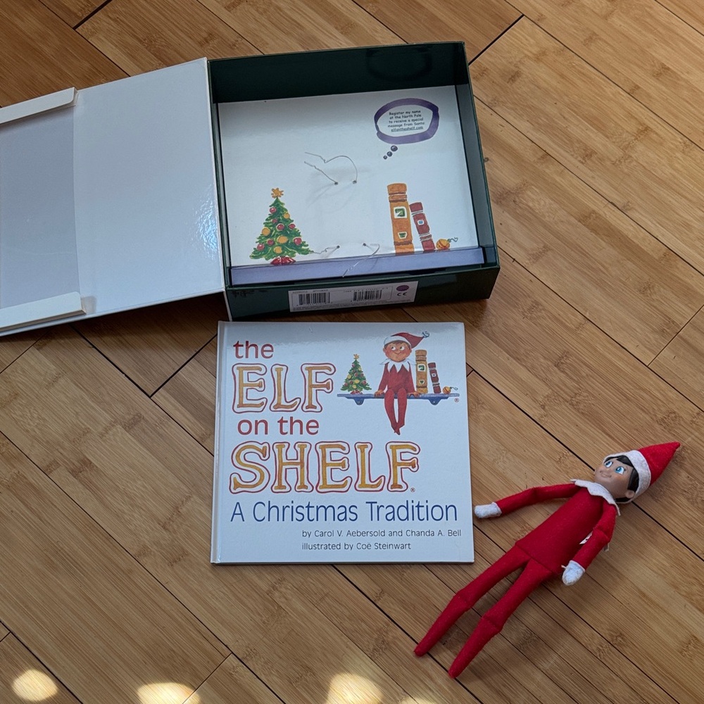 Elf on the Shelf Set with Book and Doll